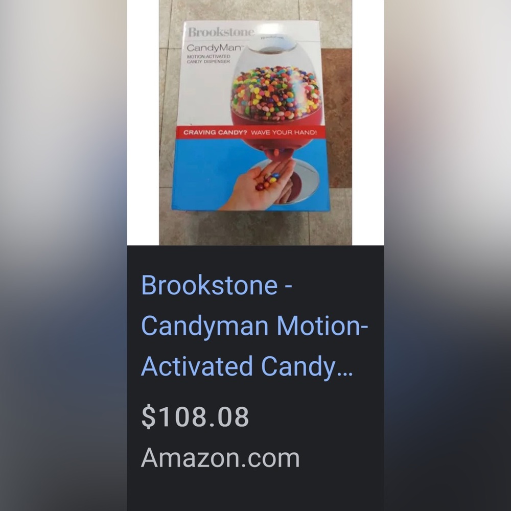 Candy Dispenser Motion /Activated Snack Dispenser Machine - Picture 2 of 2